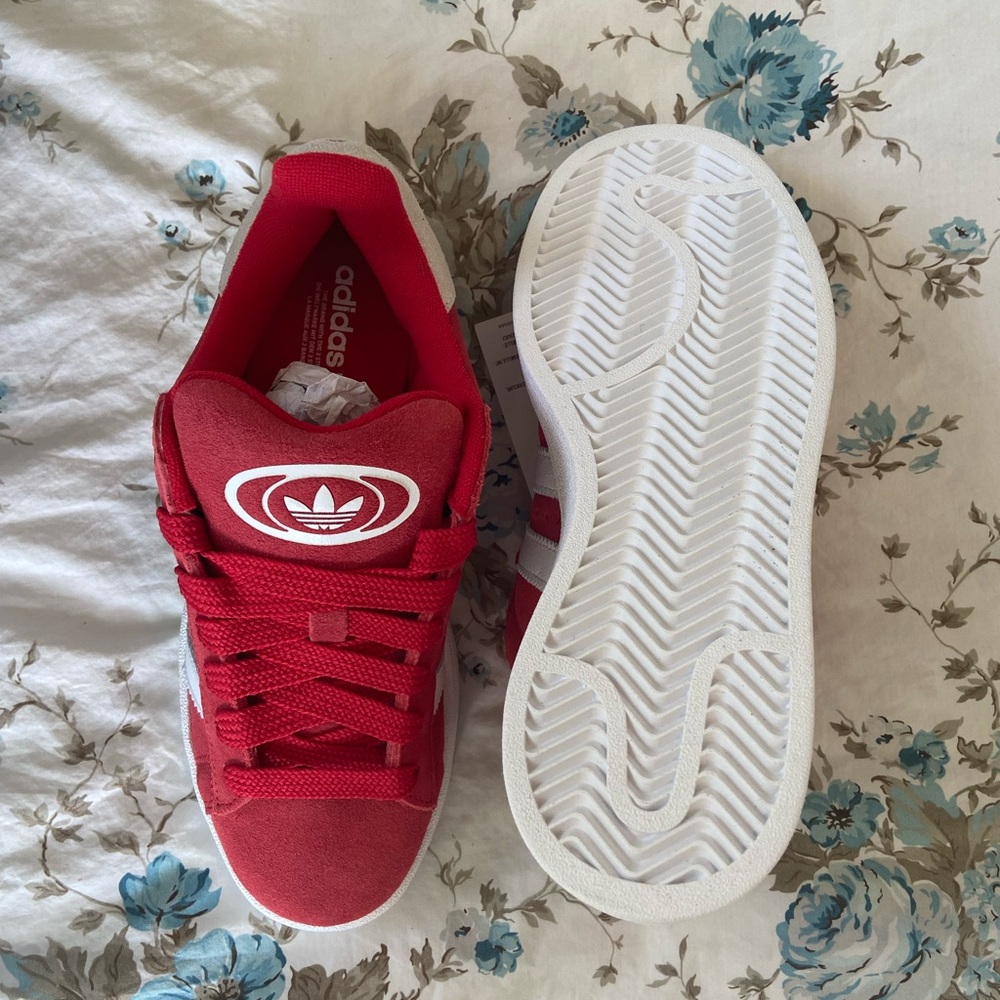 Adidas Red Ortholite Comfort Shoes - Picture 5 of 7